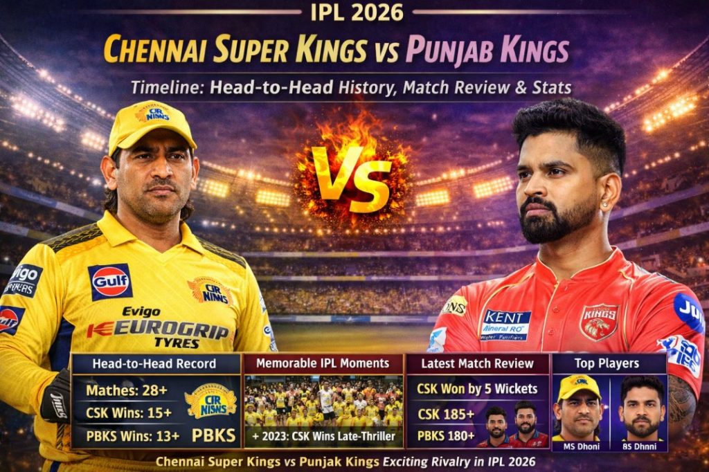 chennai super kings vs punjab kings